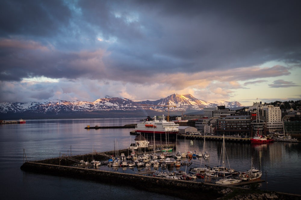 Mitternachtssonne in Troms&oslash;